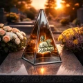 ZNICZ LED efekt płomienia LAMPION na GRÓB cmentarz WIELKANOC BARANEK