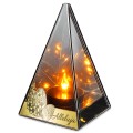 ZNICZ LED efekt płomienia LAMPION na GRÓB cmentarz WIELKANOC PISANKI