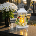 ZNICZ NA WIELKANOC WIELKANOCNY NA GRÓB CMENTARZ LATARENKA LAMPION LED