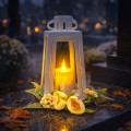 ZNICZ NA WIELKANOC WIELKANOCNY NA GRÓB CMENTARZ LATARENKA LAMPION LED