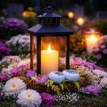 ZNICZ NA WIELKANOC WIELKANOCNY NA GRÓB CMENTARZ LATARENKA LAMPION LED