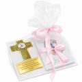 BIBLIA NA PODSTAWCE Pierwsza Komunia Święta PREZENT Z DEDYKACJĄ dla dziecka