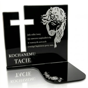 Podstawka na Grób Cmentarz Wodoodporna pod Znicz Personalizowana